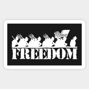 The Price for Freedom Soldier March Magnet